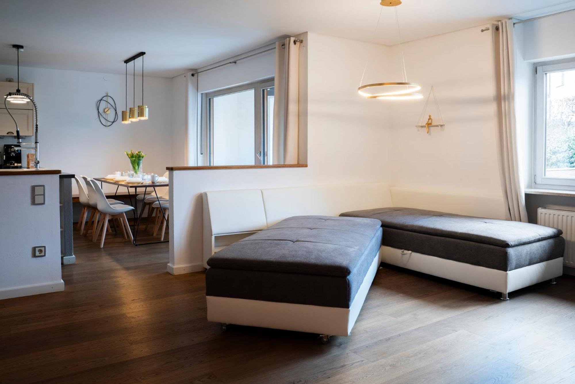 130M2 Loft - Balkon, Smart Tv, Badewanne, Kaffee Apartment Rosenheim Ngoại thất bức ảnh
